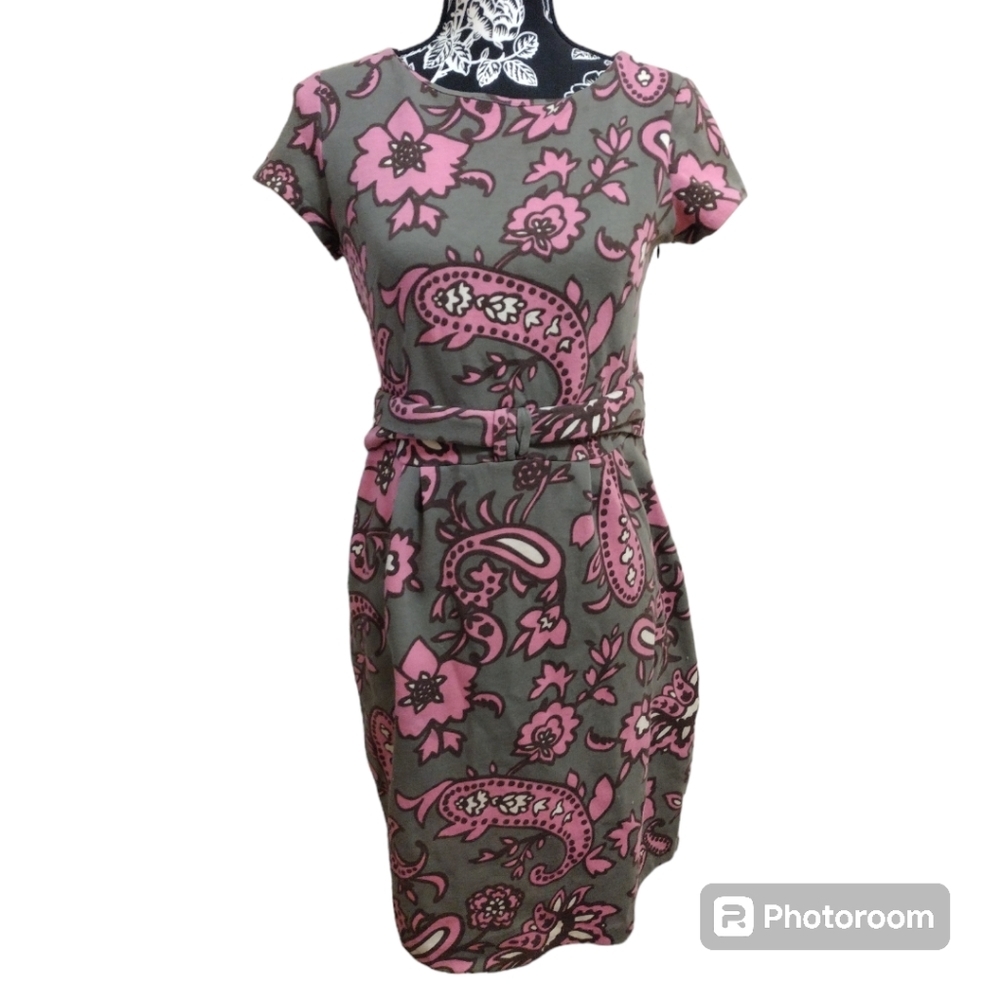 Boden Floral Knee Length Dress